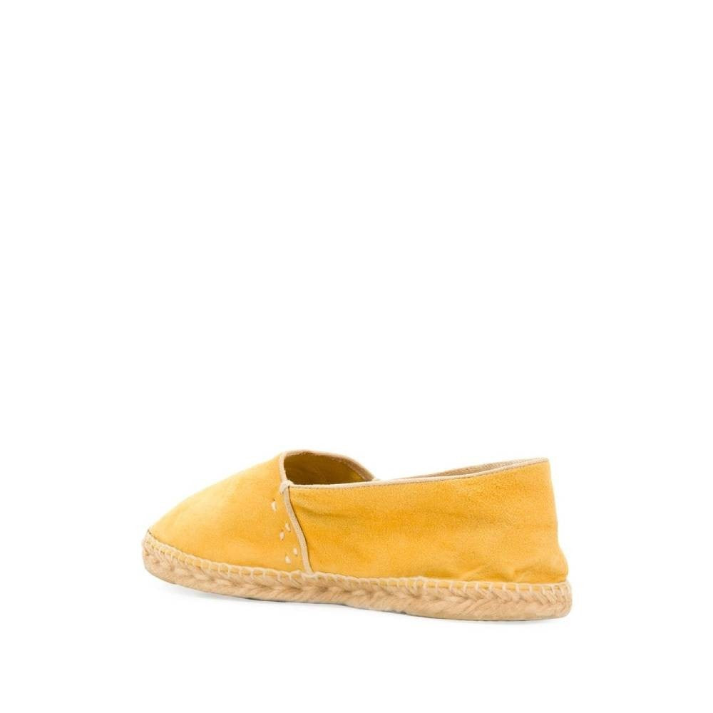 Luxury Gucci Trending 2025 Yellow Suede Espadrilles - '90s