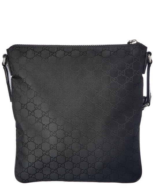Luxury Gucci Trending 2025 GG Nylon Messenger Bag
