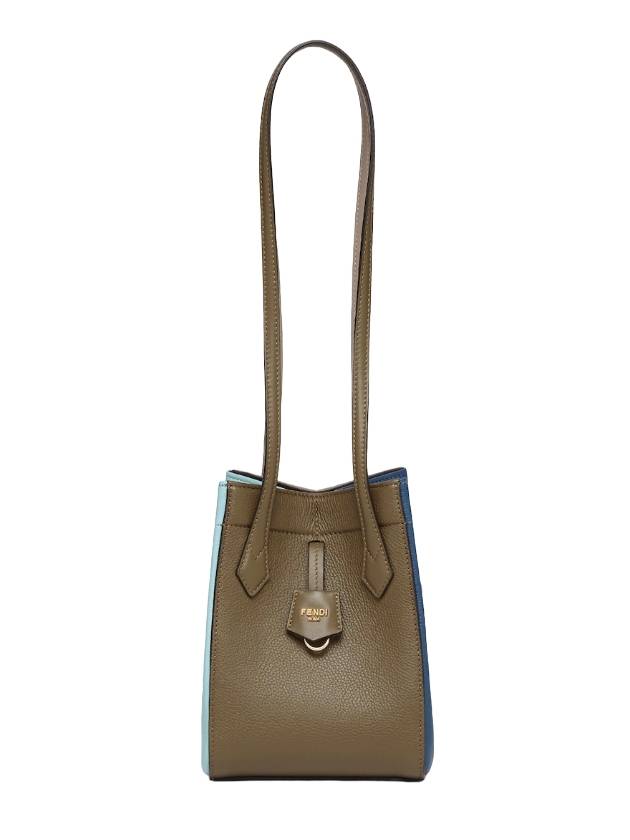 Luxury Fendi Origami Mini Leather Shoulder Bag
