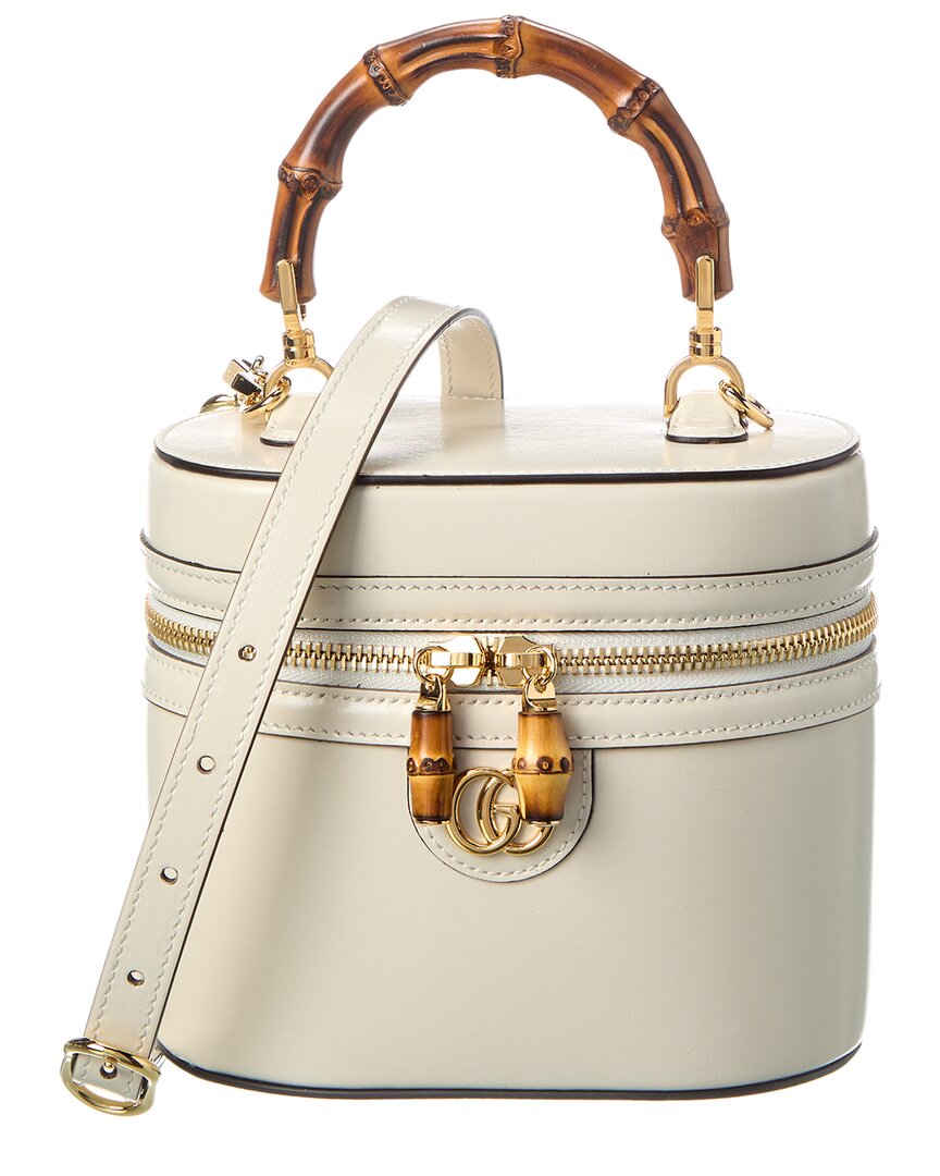 Luxury Gucci Trending 2025 Bamboo Mini Leather Shoulder Bag