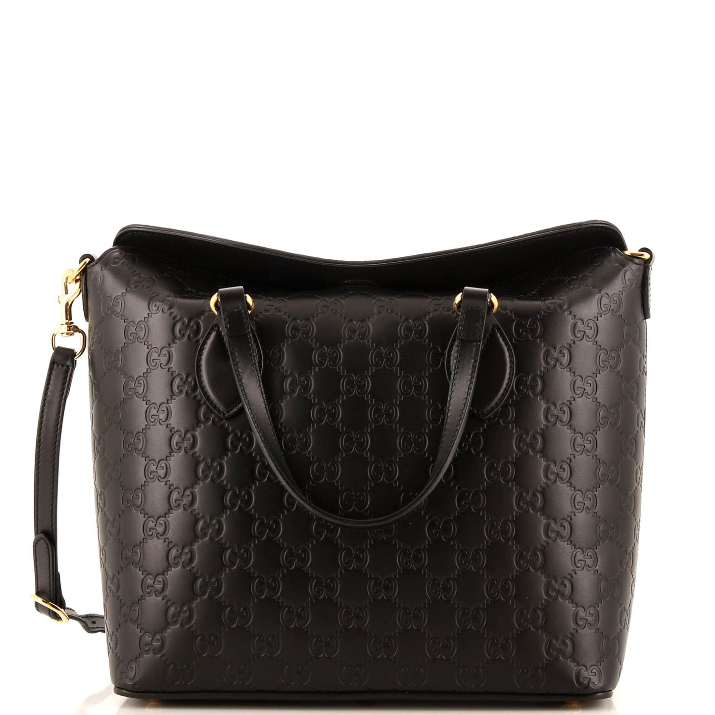 Luxury Gucci Trending 2025 Signature Fold Over Tote Luxury Gucci Trending 2025ssima Leather Medium