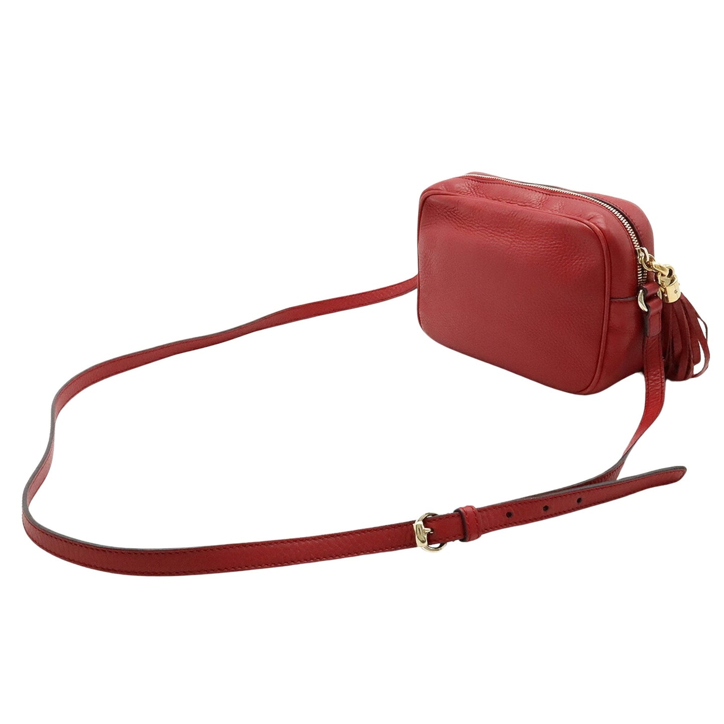 Luxury Gucci Trending 2025 Soho  Leather Shoulder Bag ()