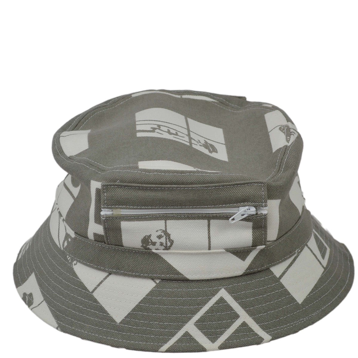 Luxury Chanel 2003 Spring Windows Line Bucket Hat #M