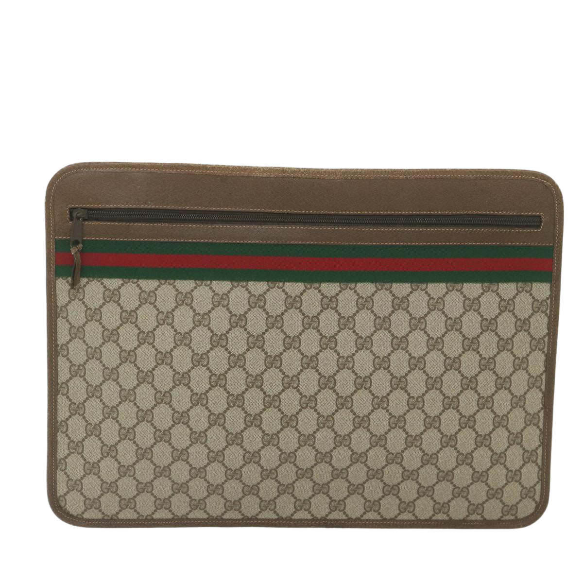 Gucci Sherry  Canvas Clutch Bag ()
