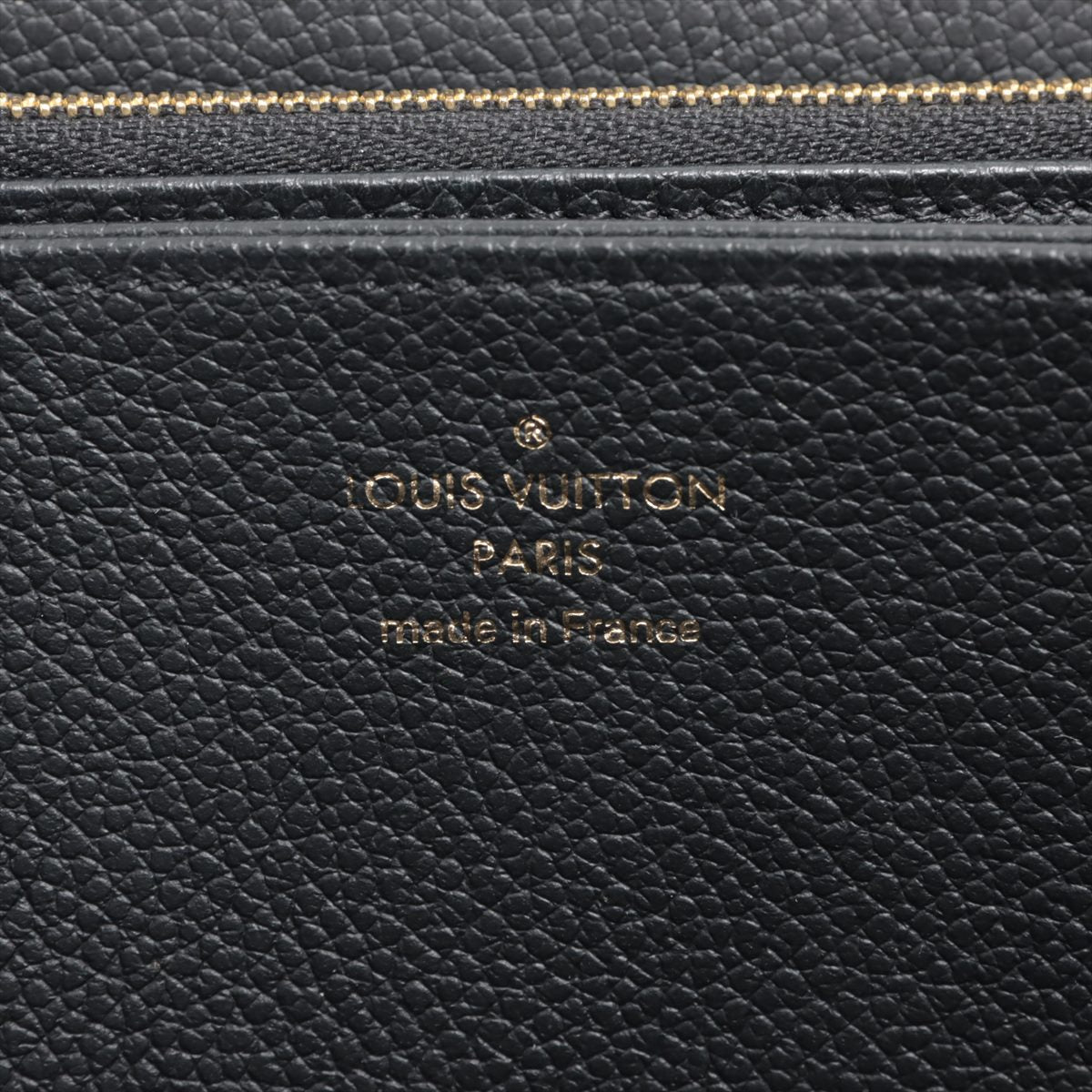Louis Vuitton Bi-Color Monogram Implant Zippyr Wallet M80481 Noneir Round Zipper Wallet