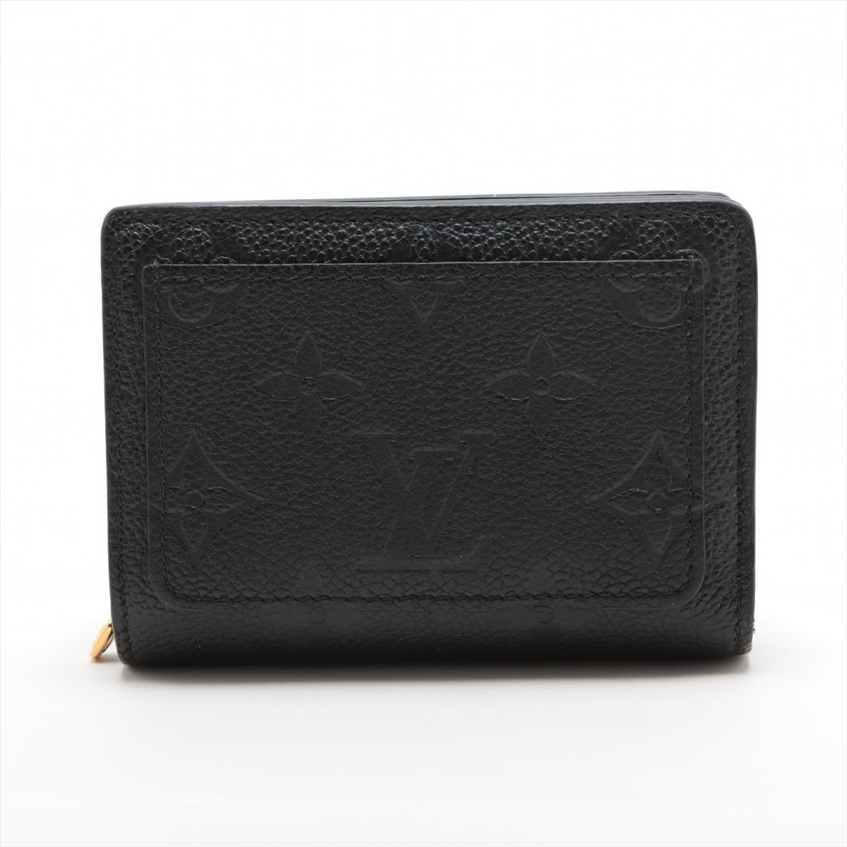 Louis Vuitton Monogram Emplant Portfolio Clair M80151 Noneir Compact Wallet