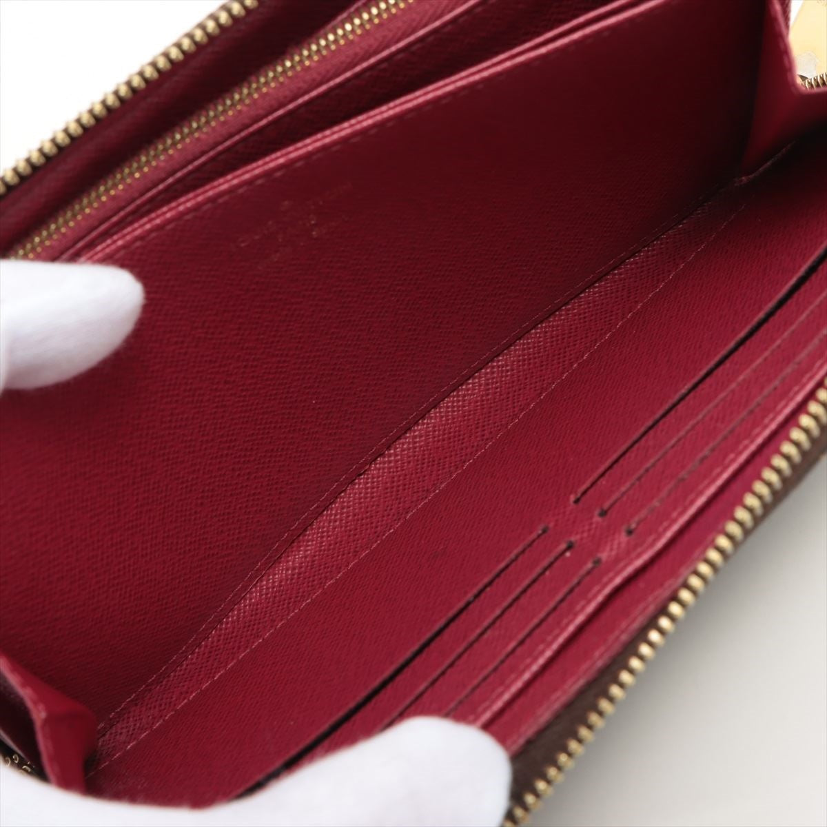 Louis Vuitton Monogram  Wallet M41895 Fushai Round Zip Wallet