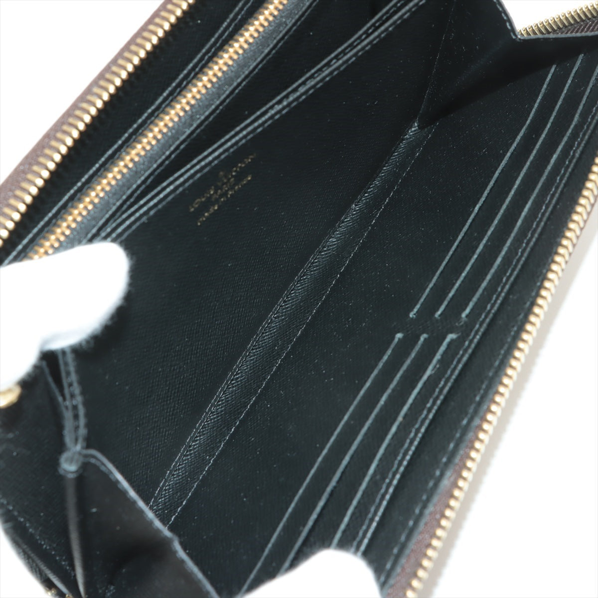 Louis Vuitton Giant Monogram Reversee Zippie Wallet M69353 Black X Brown Round Zip Wallet