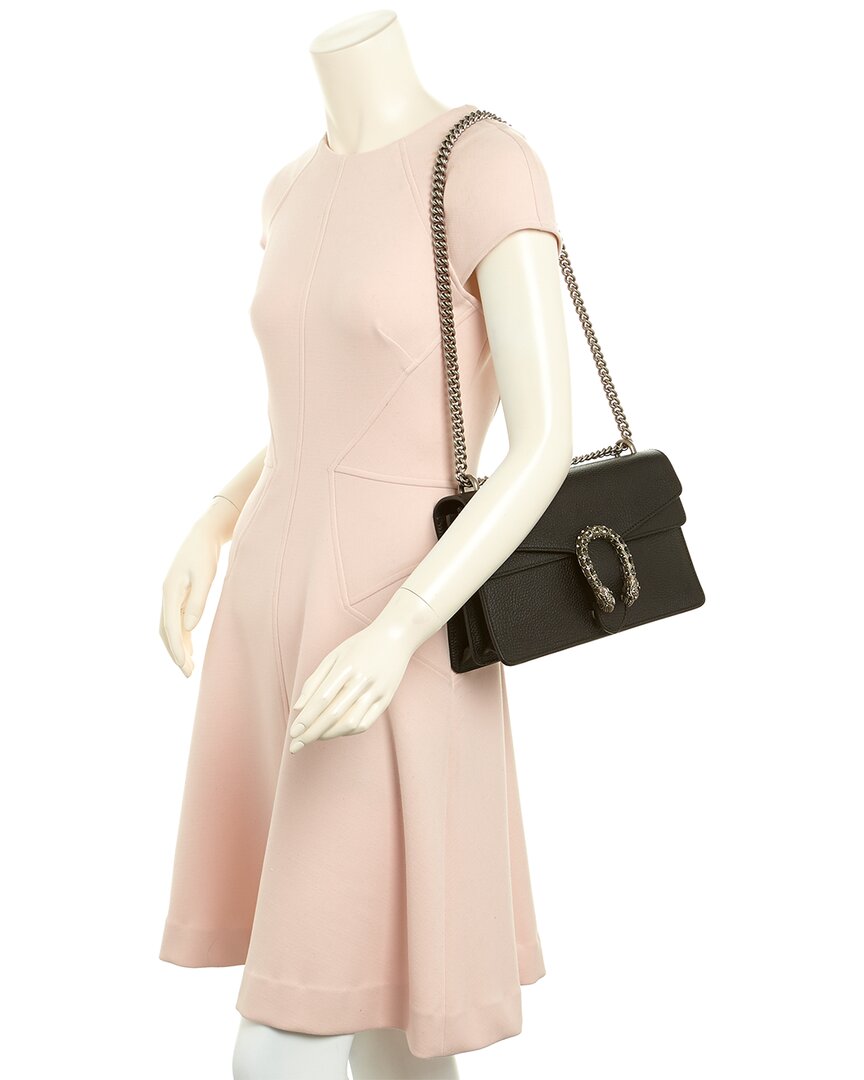Luxury Gucci Trending 2025 Dionysus Small Leather Shoulder Bag