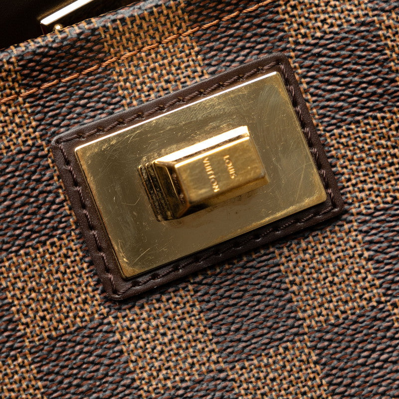 Louis Vuitton Damier Caba Rose Berry Handbag 2WAY N41177 Brown PVC Leather  Louis Vuitton