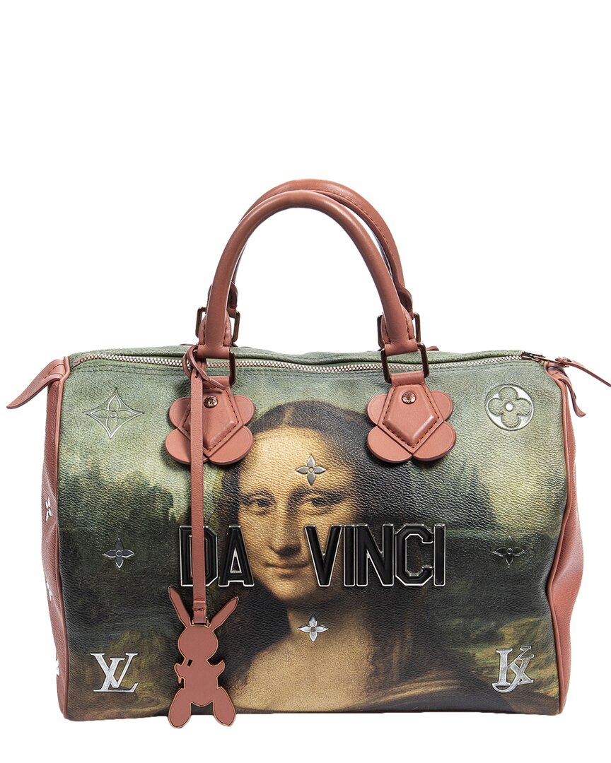 Louis Vuitton Limited Edition Poppy Petal Pink ted Canvas Jeff Koons  Masters
