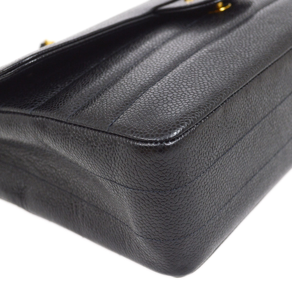 Luxury Chanel 1994-1996 Large Horizontal Classic Single Flap