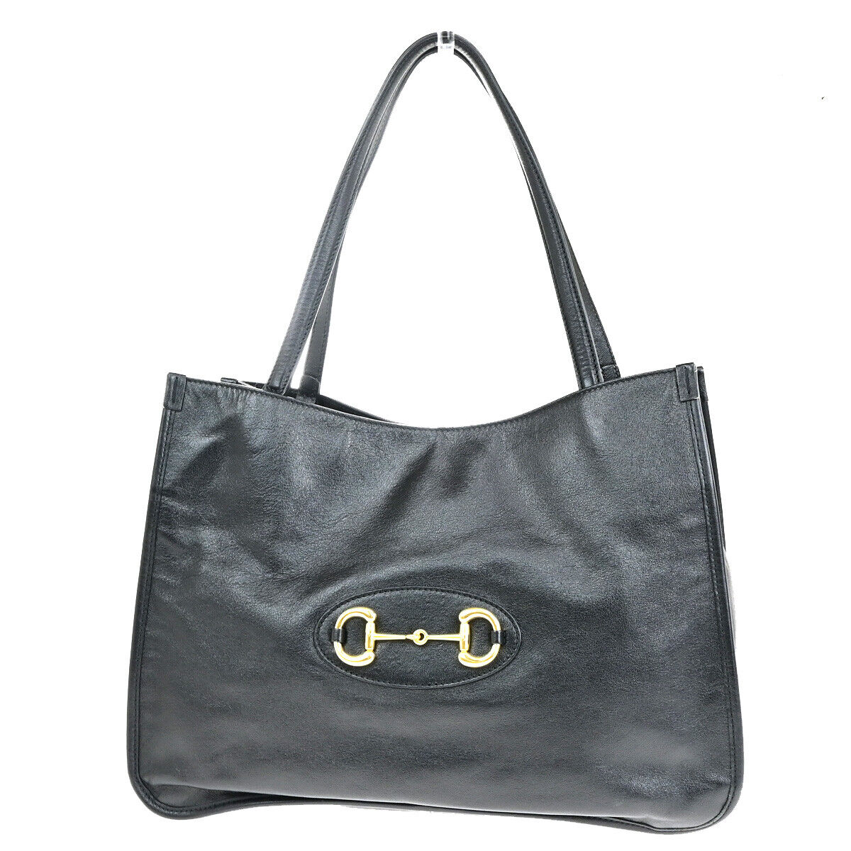 Luxury Gucci Trending 2025 Horsebit  Leather Tote Bag