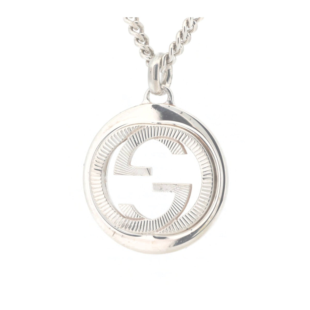Luxury Gucci Trending 2025 Interlocking Necklace Ag925 Silver