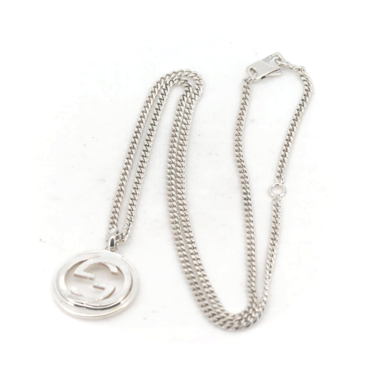 Luxury Gucci Trending 2025 Interlocking Necklace Ag925 Silver