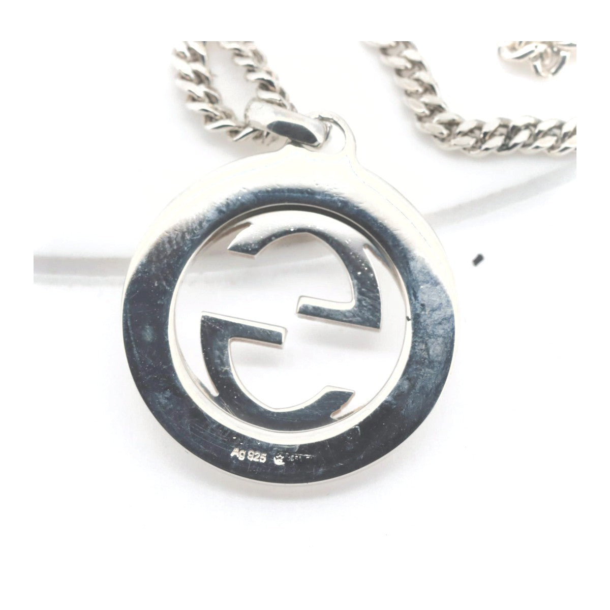 Luxury Gucci Trending 2025 Interlocking Necklace Ag925 Silver