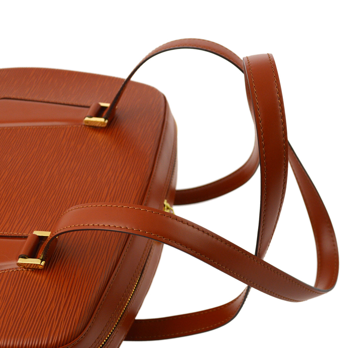 Louis Vuitton 1998 Brown Epi Voltaire Handbag M52433