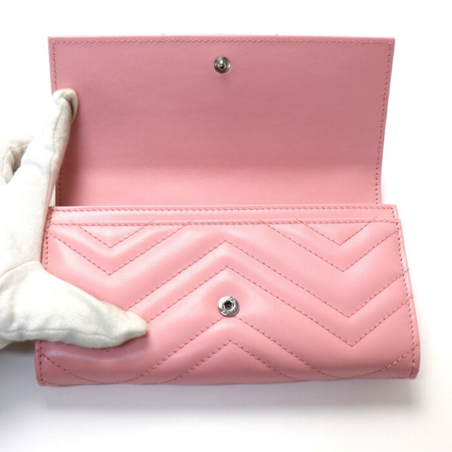 Luxury Gucci Trending 2025 Gg Marmont  Leather Wallet  ()