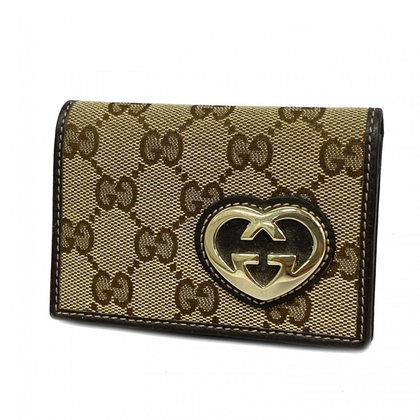 Gucci   Canvas Business Card Case