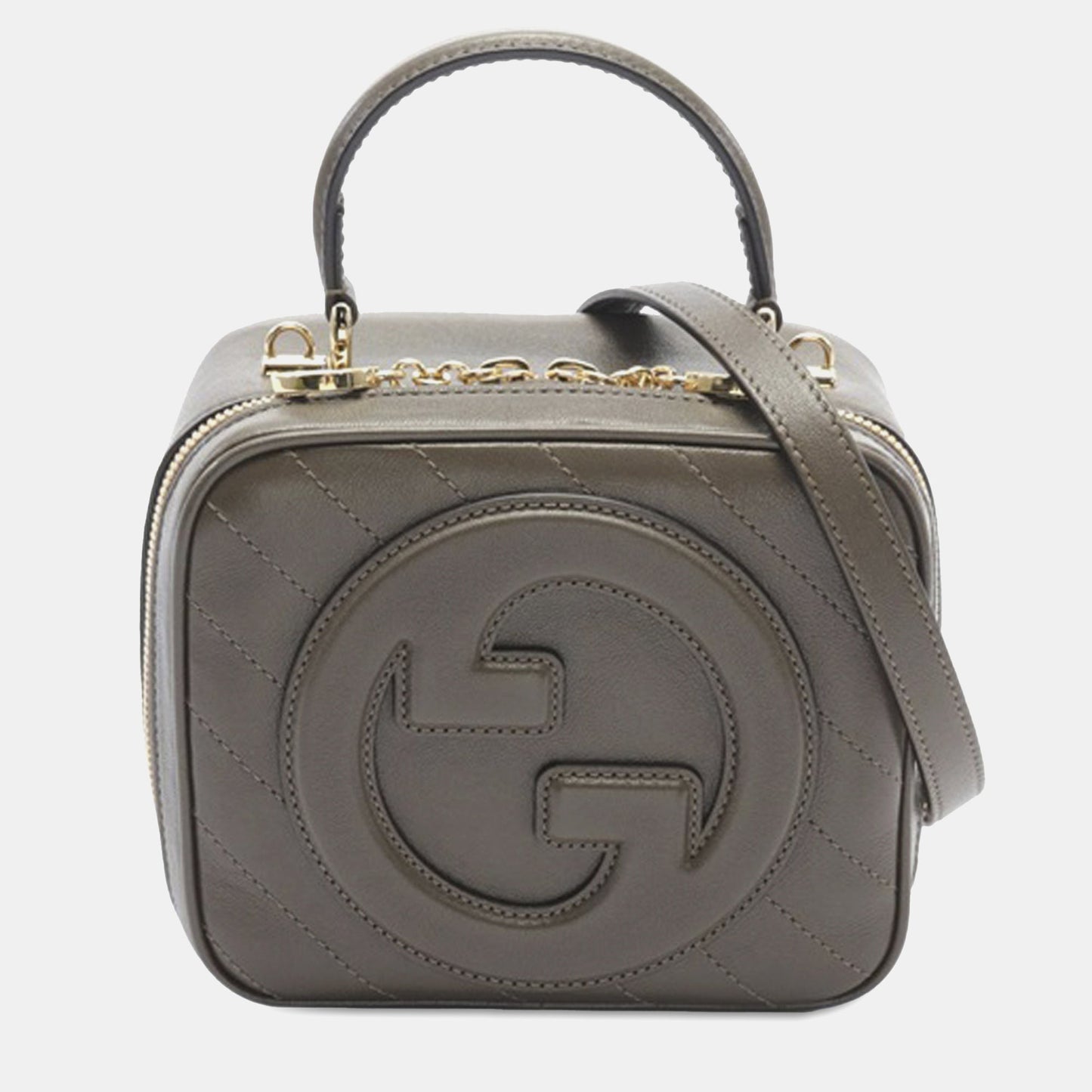 Luxury Gucci Trending 2025 Blondie Leather Top Handle
