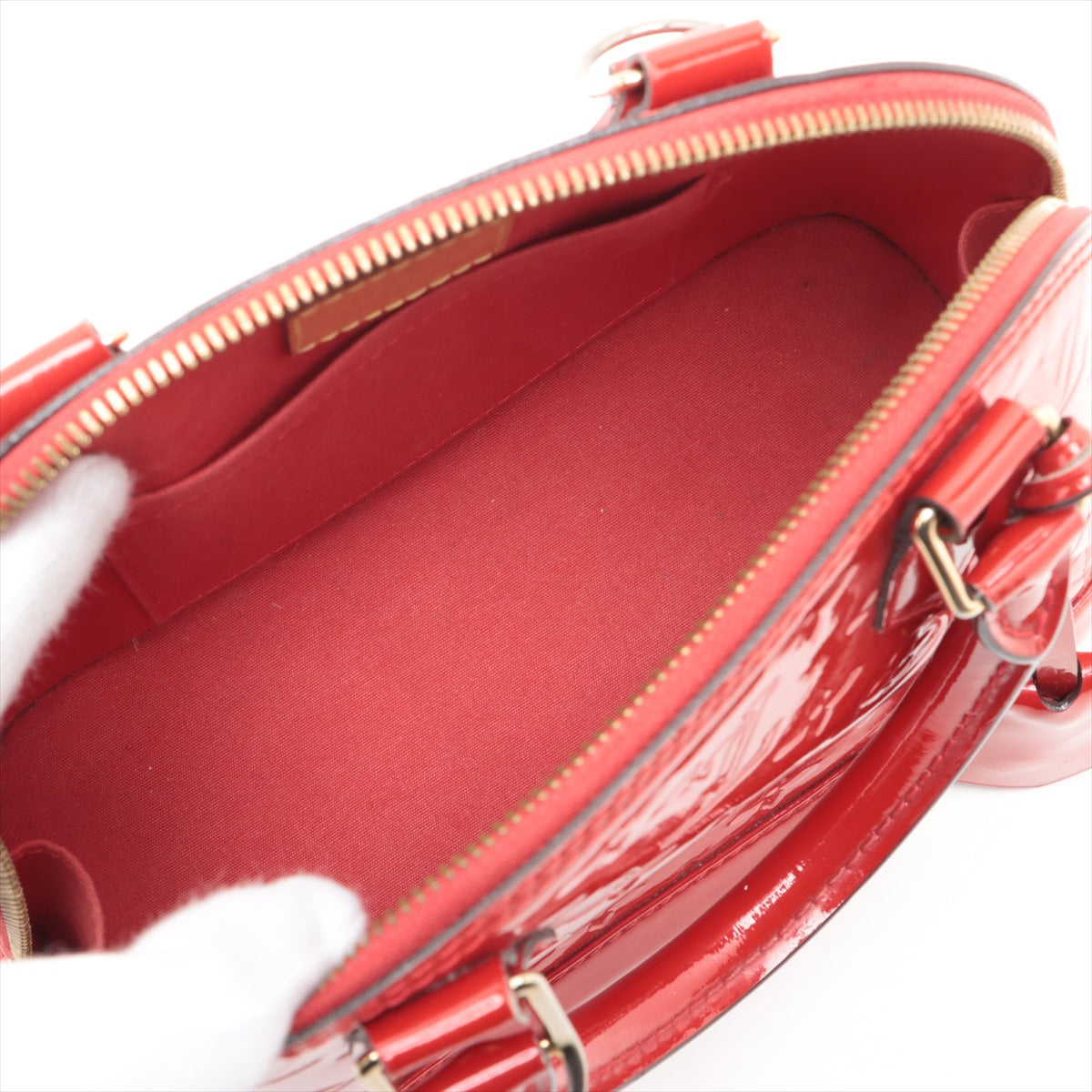 Louis Vuitton Vernis Alma BB M91606