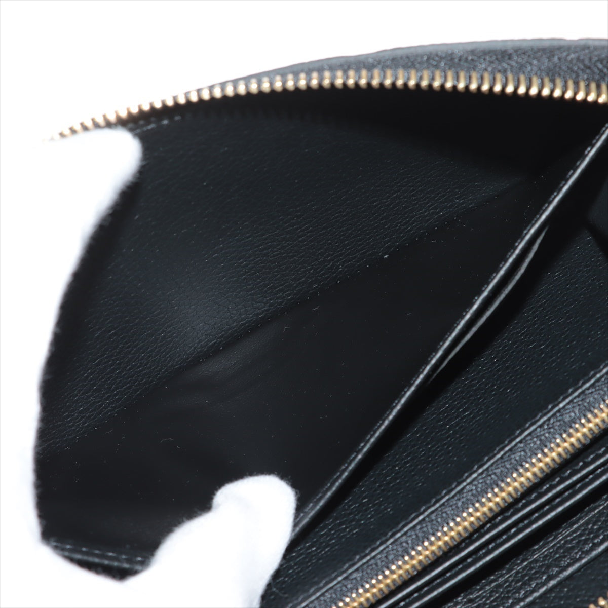 Louis Vuitton Monogram Amplant  Wallet M61864 Noneir Round Zip Wallet
