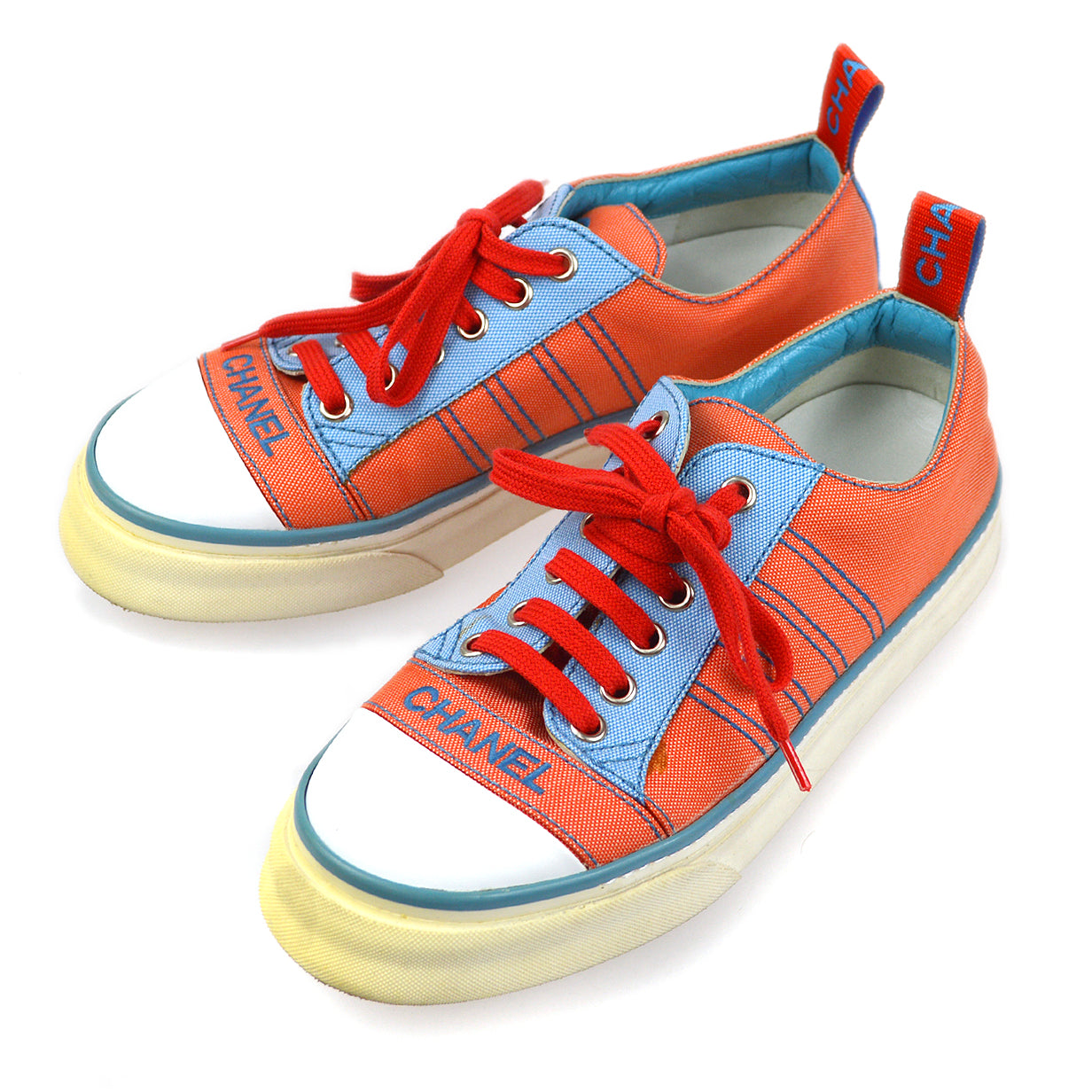 Luxury Chanel Spring 2002 Sport Line Sneakers Shoes #36