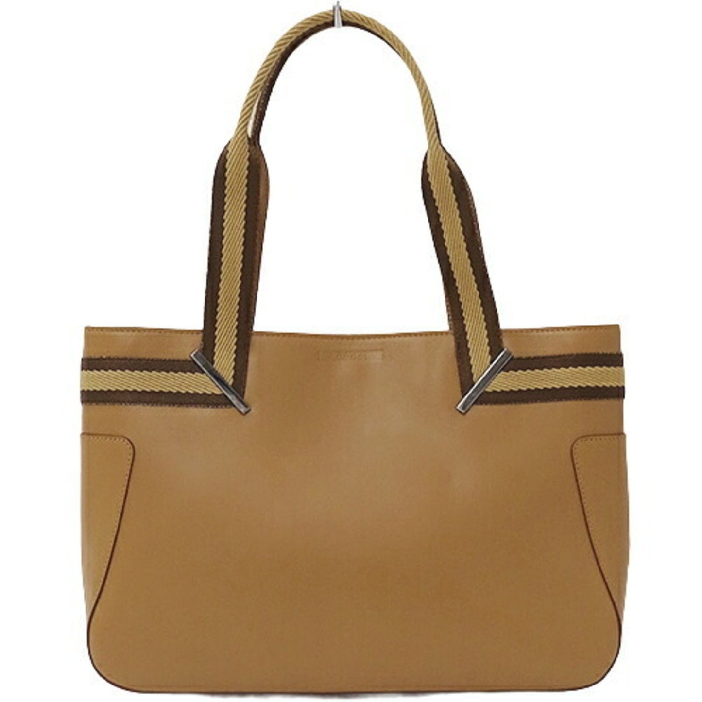 Gucci Web  Leather Tote Bag