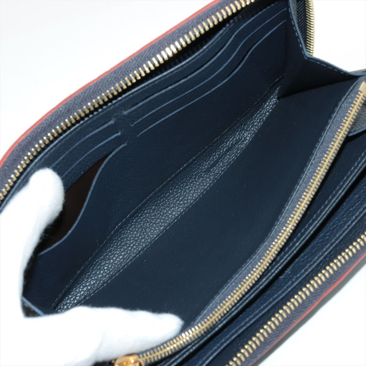 Louis Vuitton Monogram Amplant  Wallet M62121 Marine Round Zip Wallet