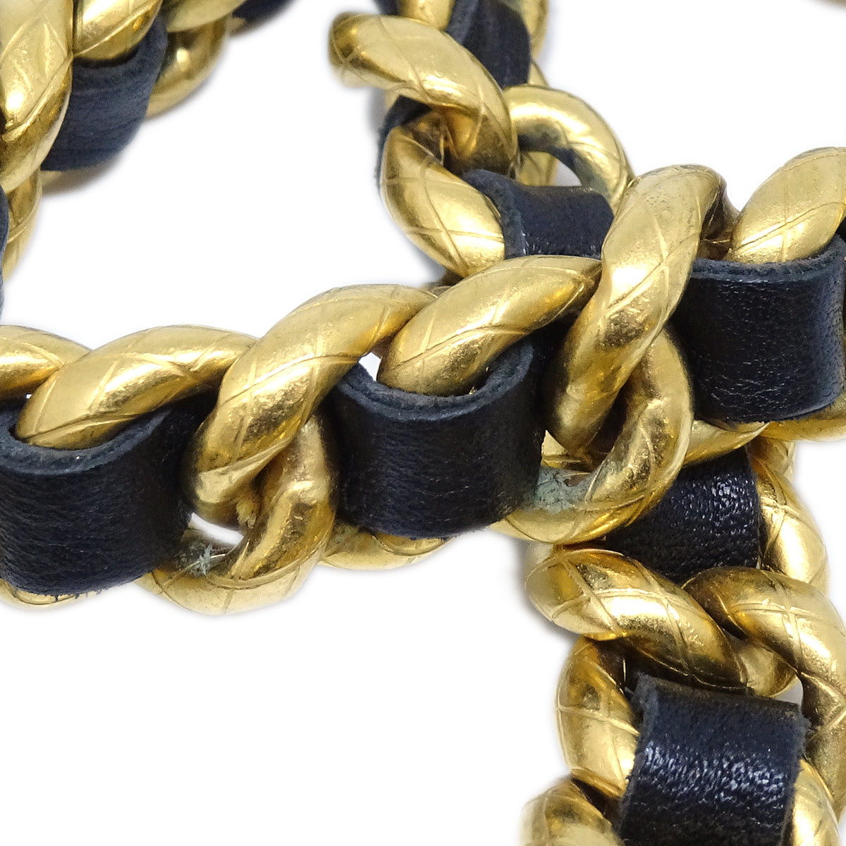Chanel Icon Chain Belt Black 95A Small New