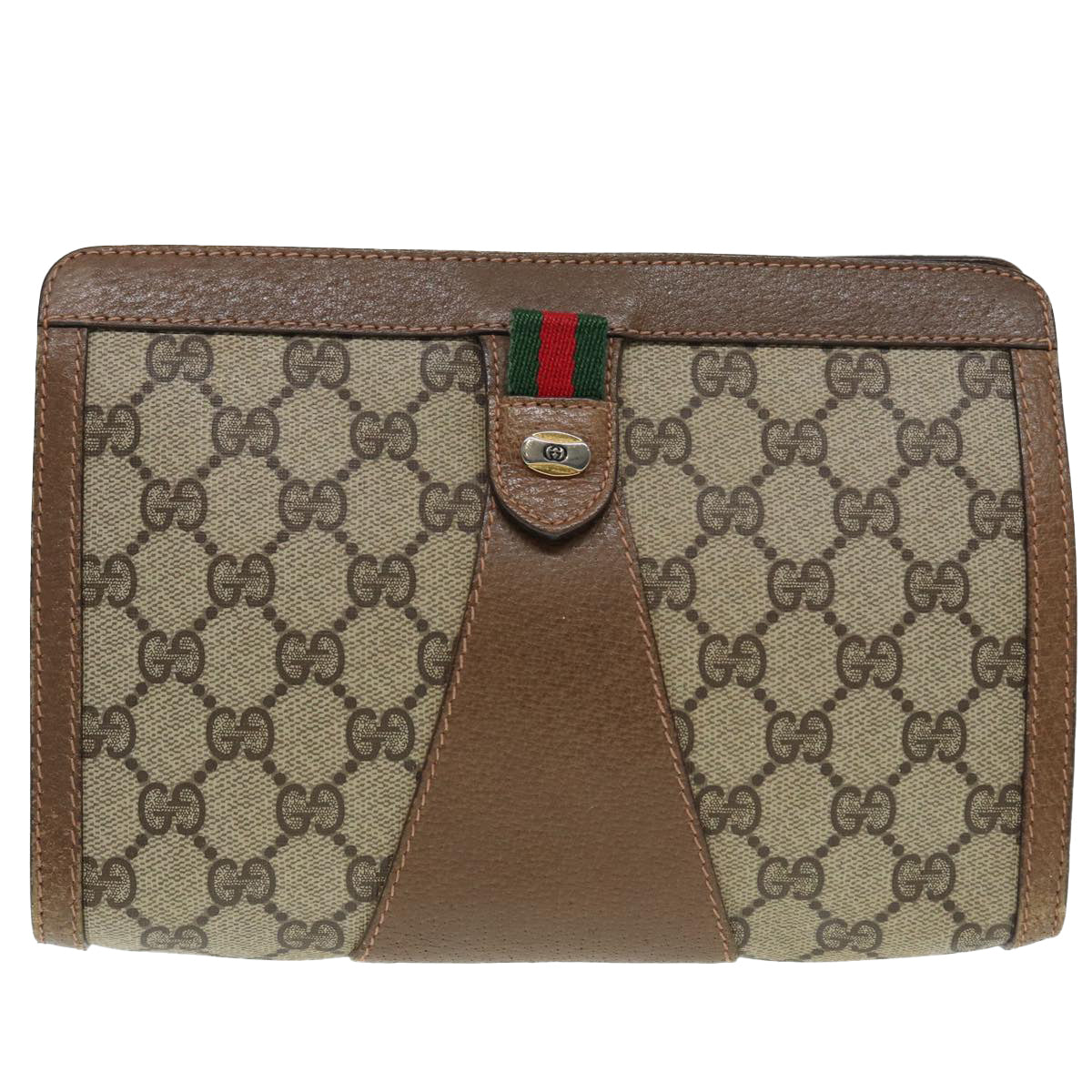 Luxury Gucci Trending 2025 Gg Canvas  Canvas Clutch Bag