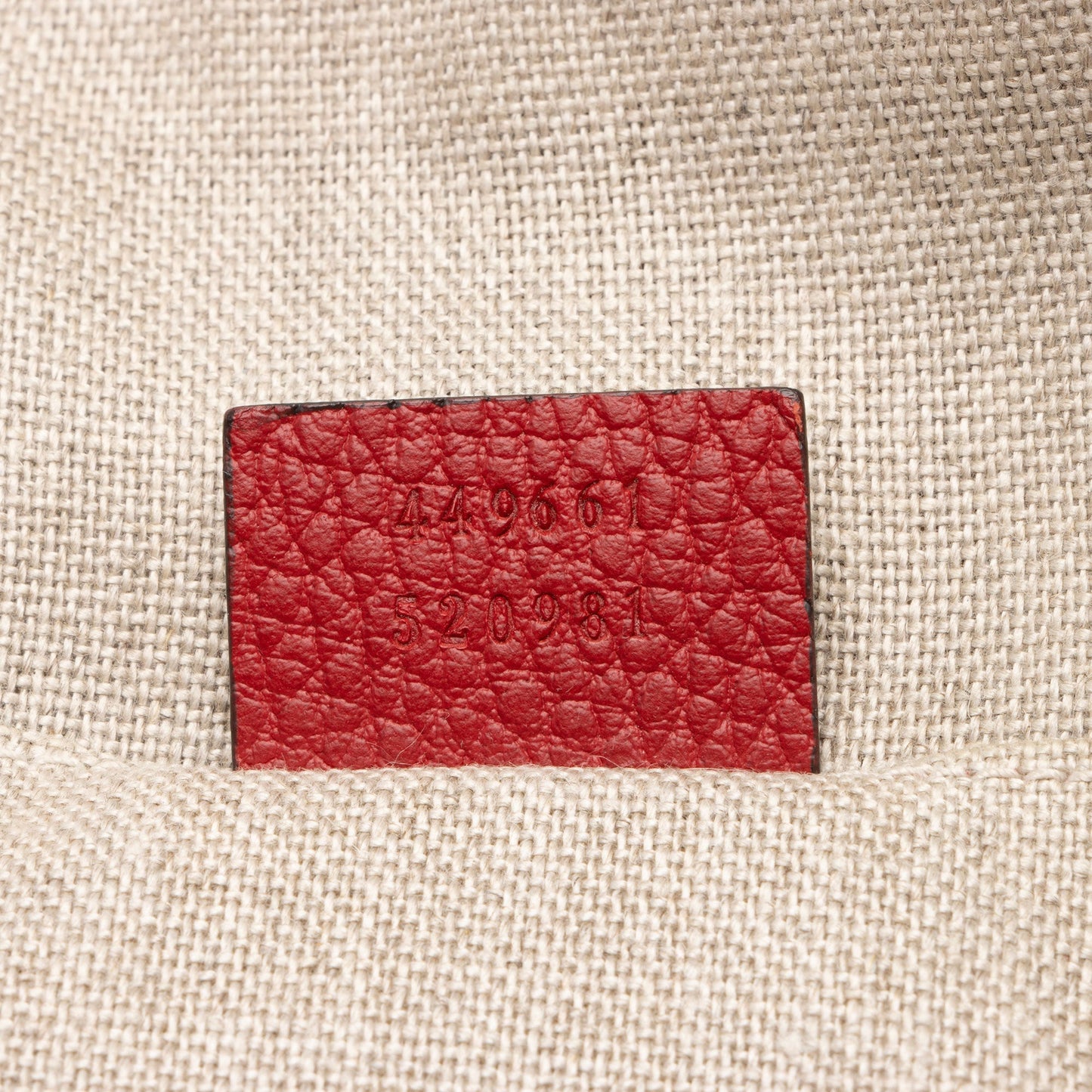 Gucci Leather GG Charm Dome Small Shoulder Bag