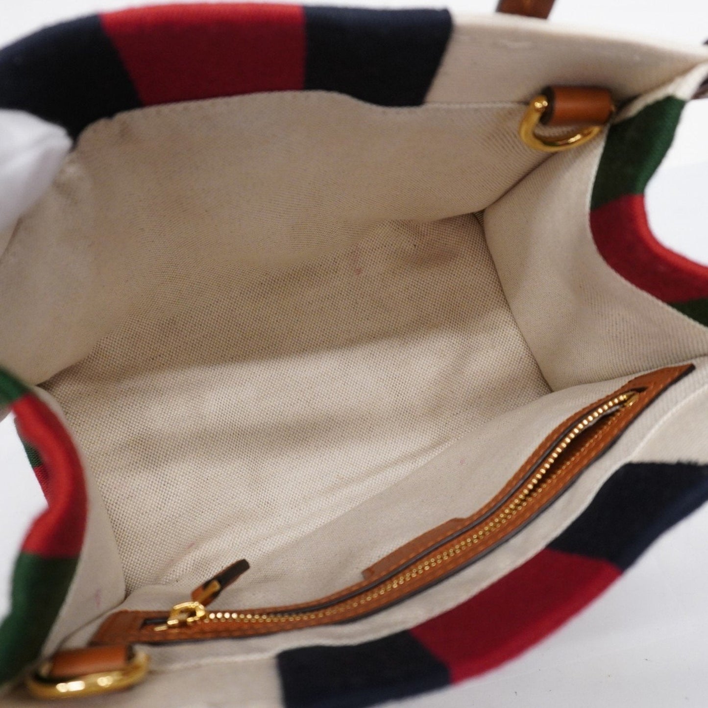 Gucci Interlocking G  Canvas Handbag ()