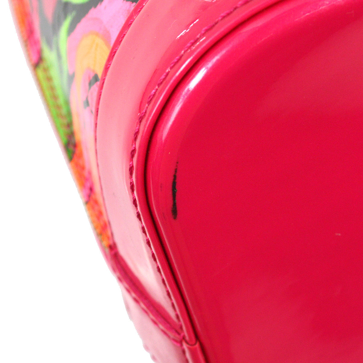 Louis Vuitton 2009 Pink Vernis Alma MM M93686