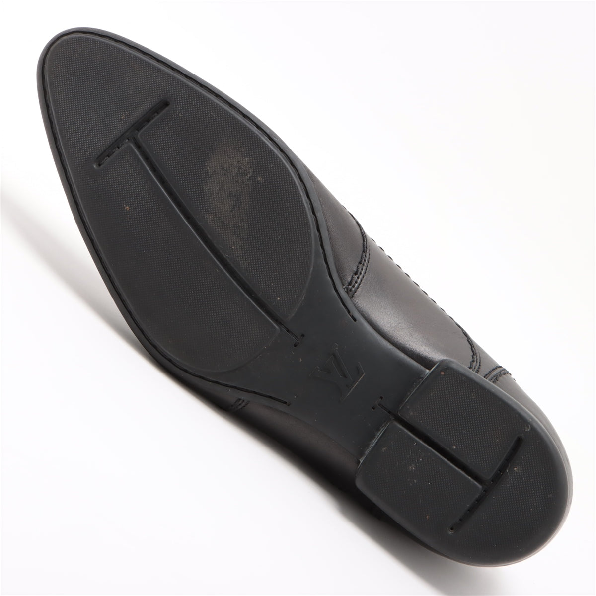 Louis Vuitton 11 Years 7  Leather Shoes Black FD0161
