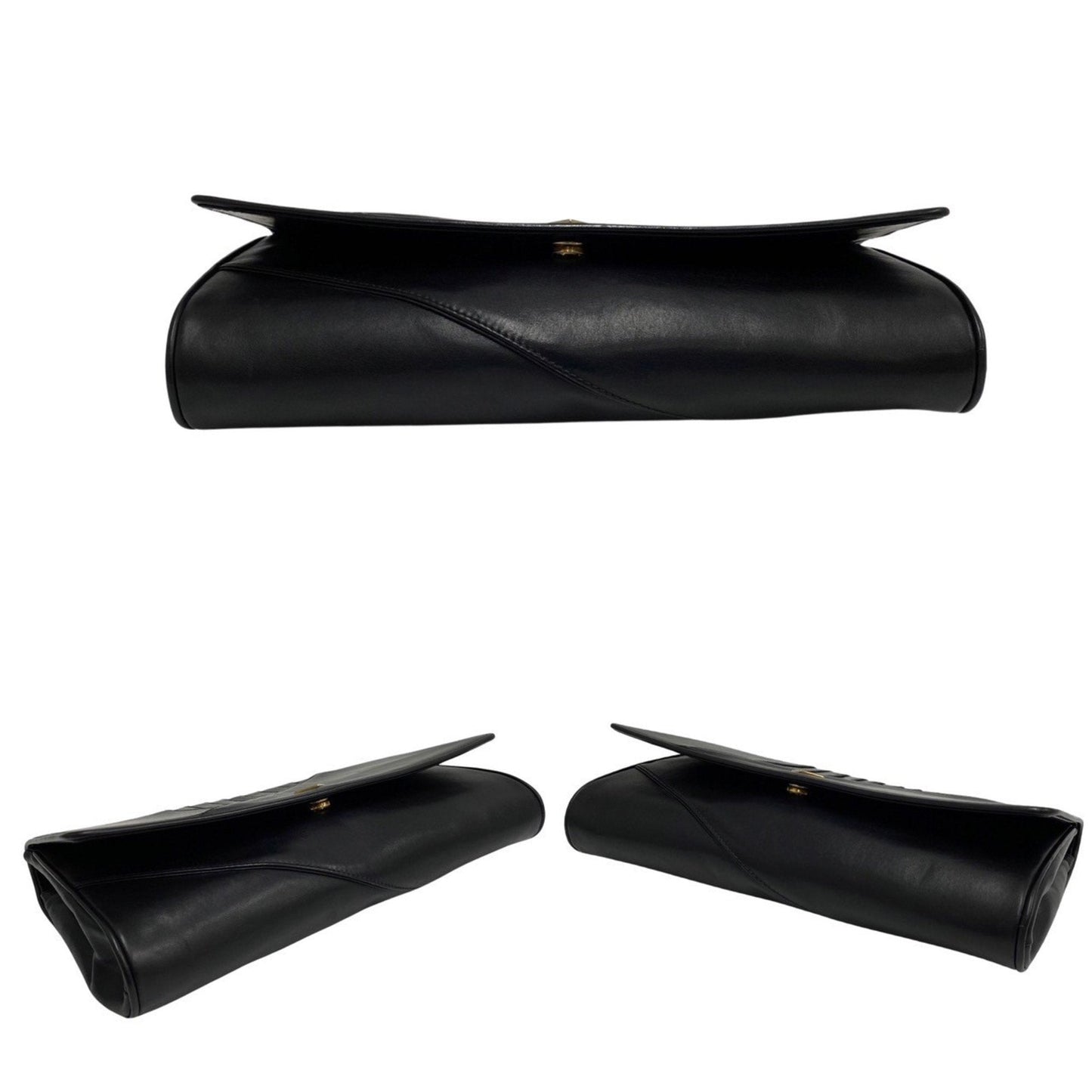 Gucci Interlocking G  Leather Clutch Bag ()
