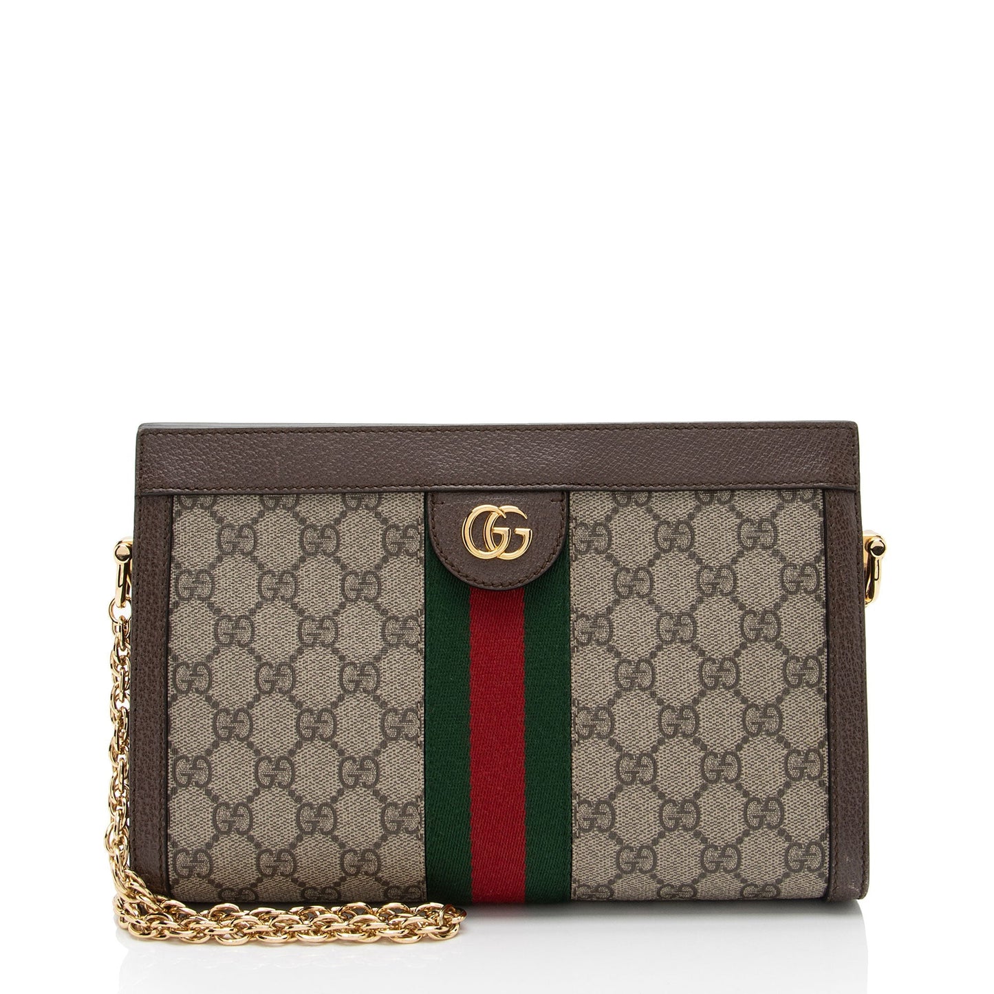 Luxury Gucci Trending 2025 GG Supreme Ophidia Small Chain Shoulder Bag