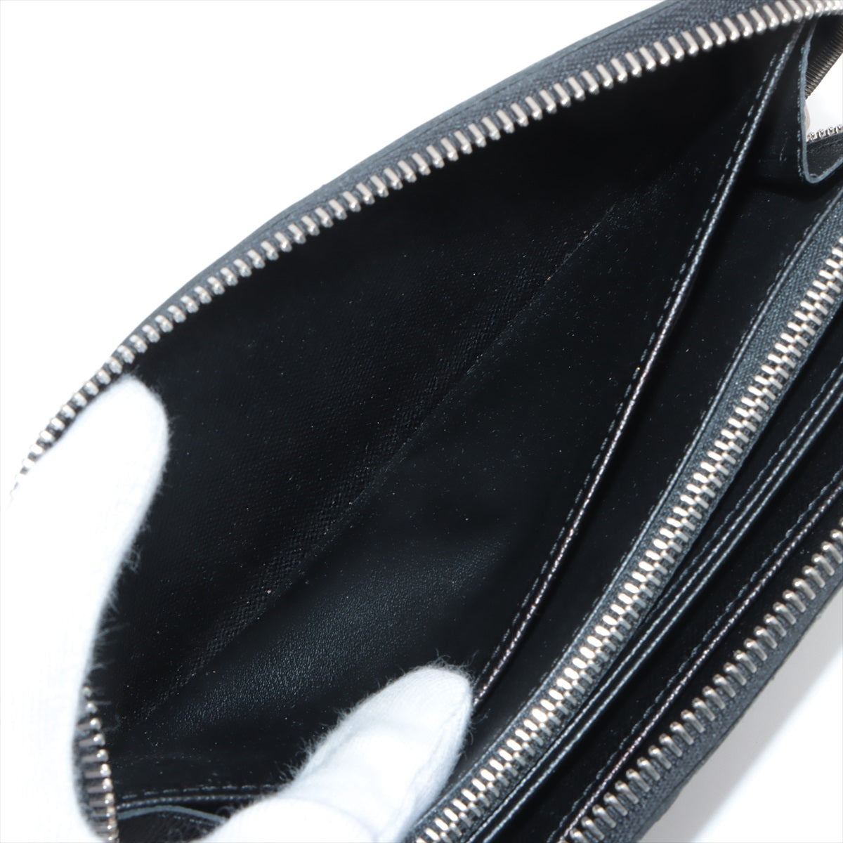 Louis Vuitton Epi Zippy Wallet M60072 Noneir Round Zippe Wallet