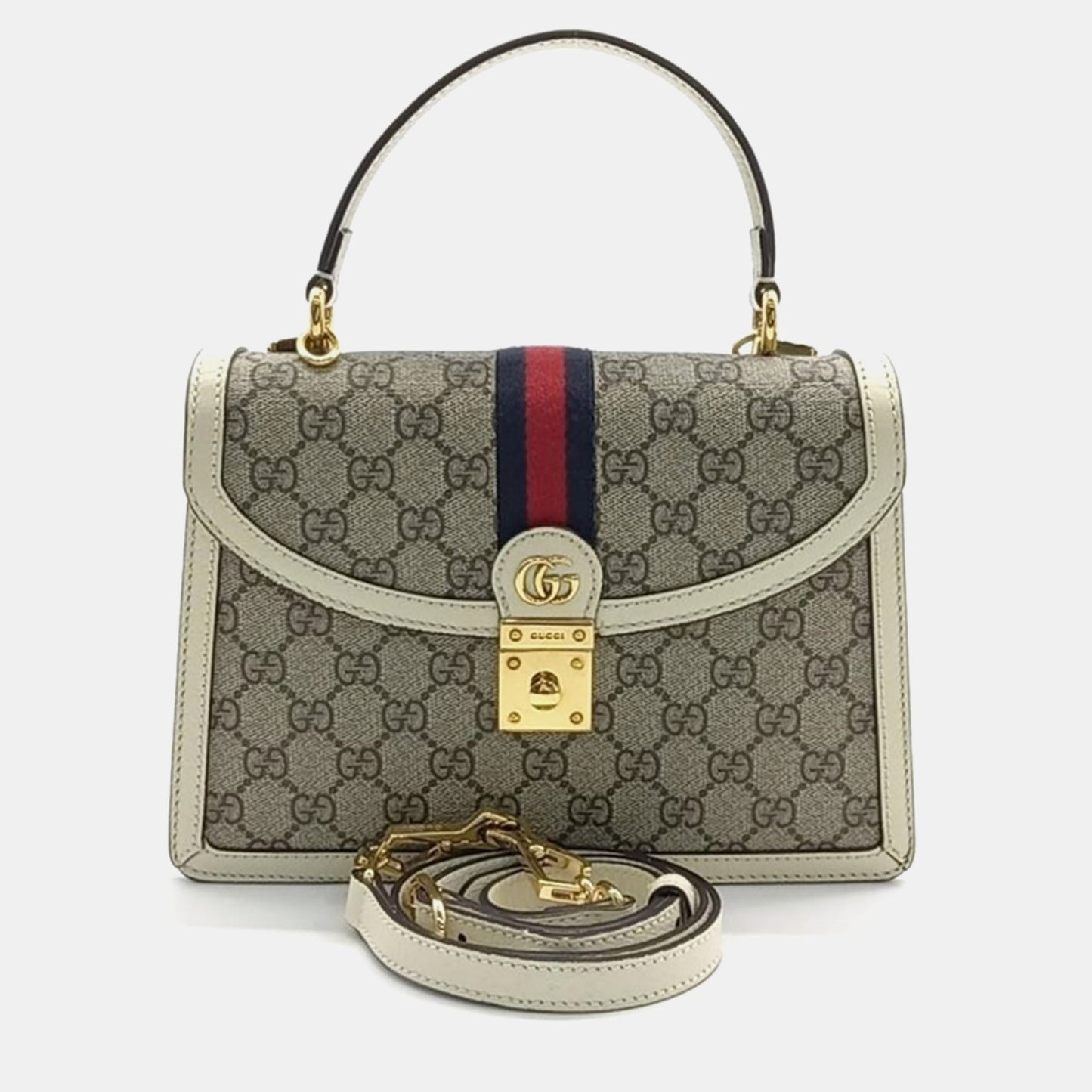 Luxury Gucci Trending 2025 Ophidia Top Handle Bag