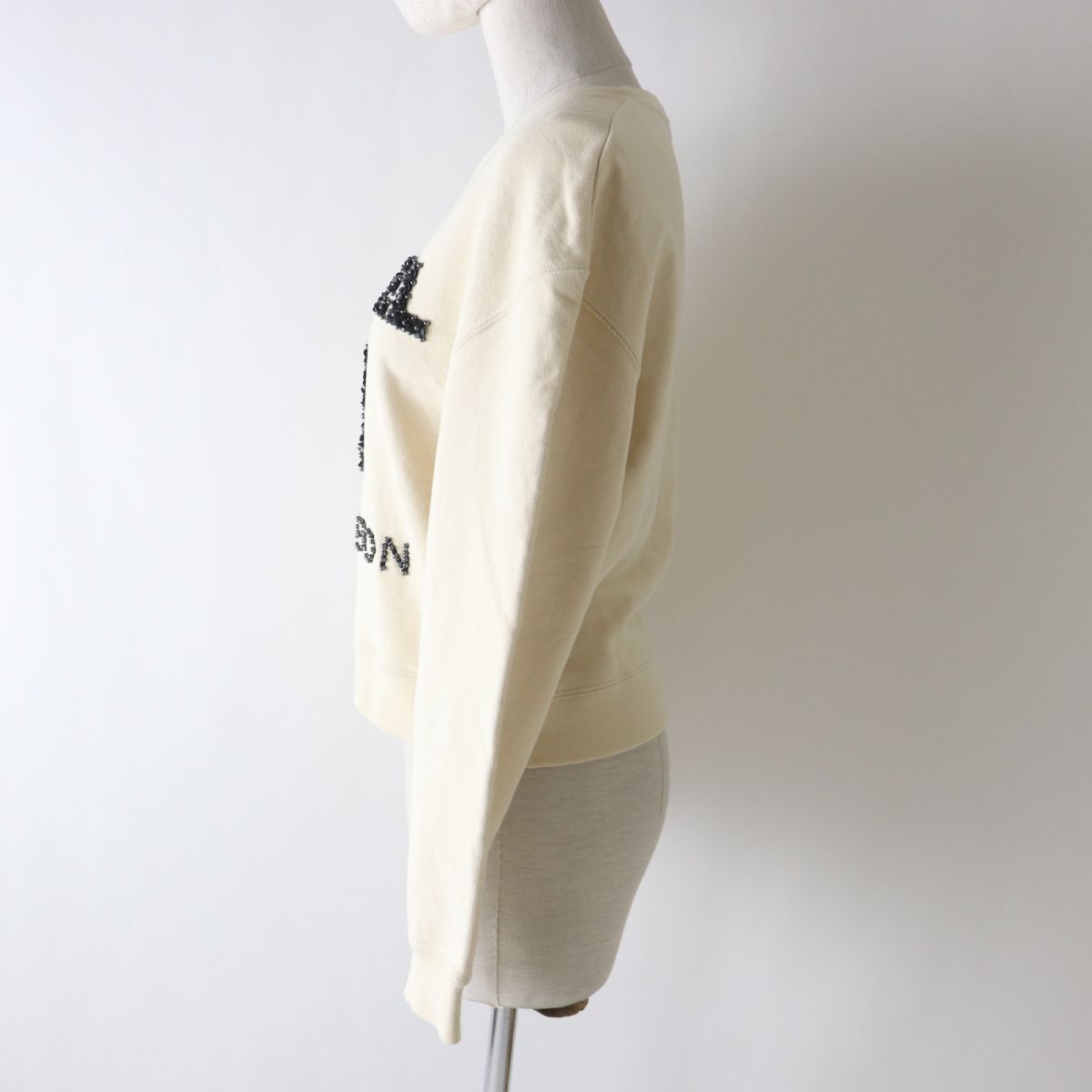 Chanel Cotton Ecru Sweatshirt XS P64788