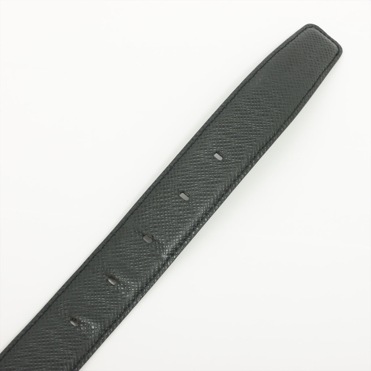 Louis Vuitton M6843 Sanctuary Classic RI0073 Belt GP  Leather Black × Silver