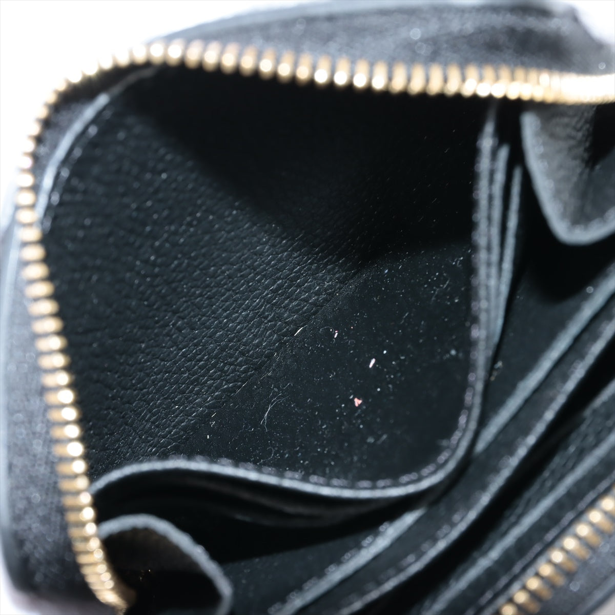 Louis Vuitton Monogram Amplant Zippyr Coin Pass M60574 Black Coin Case
