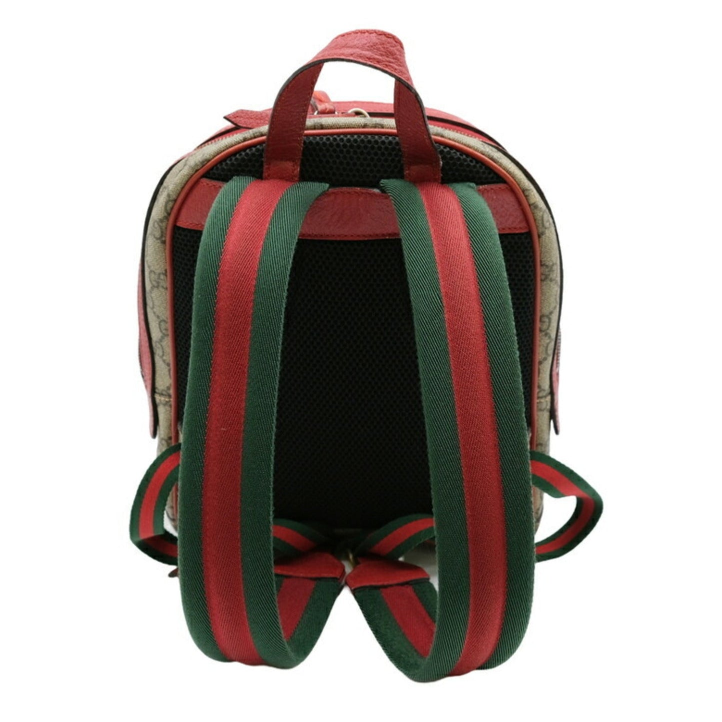 Gucci  pink  Color Gg Supreme Leather Backpack