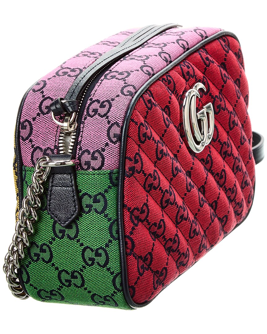 Gucci GG Marmont Small GG Canvas Shoulder Bag