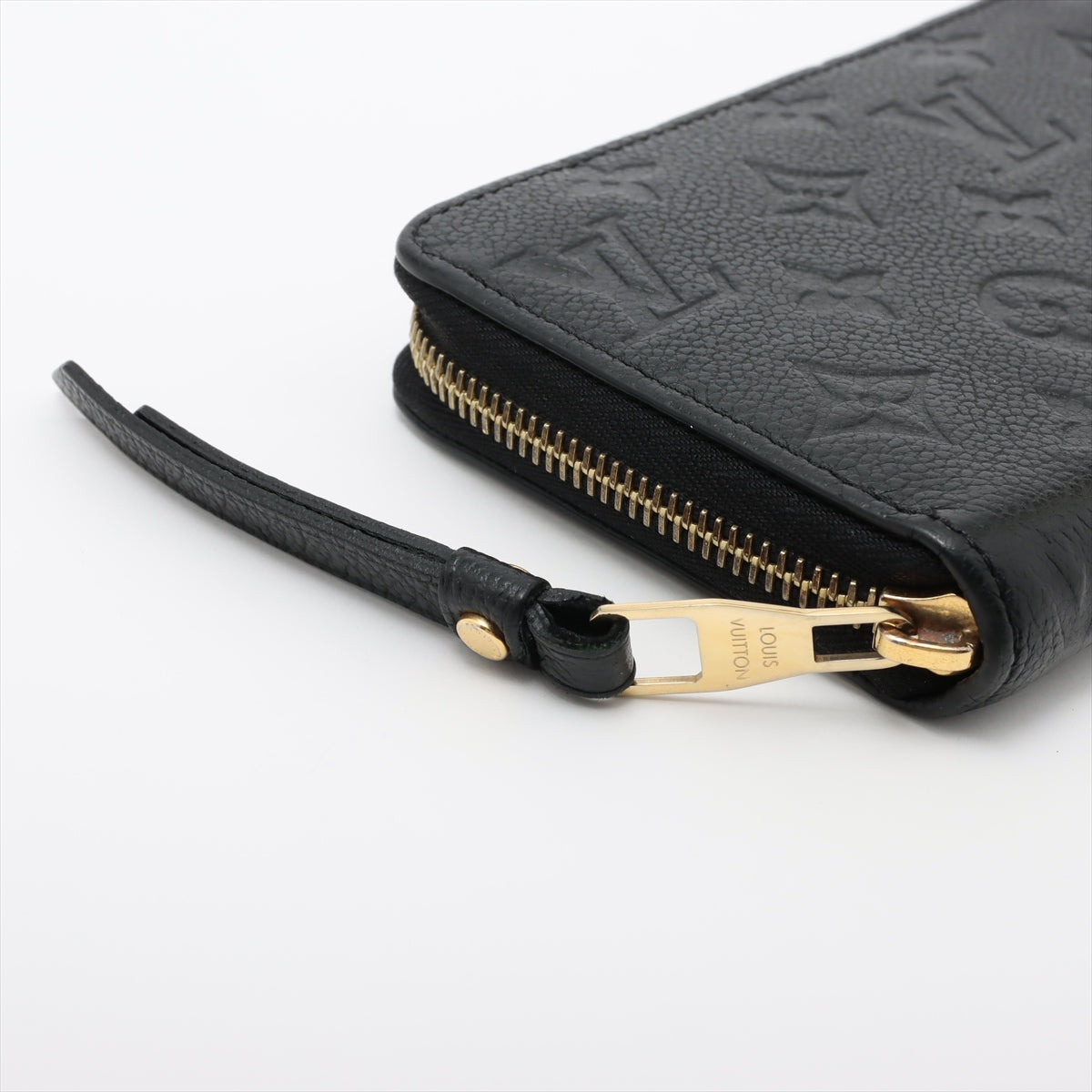 Louis Vuitton Monogram Amplant  Wallet M61864 Noneir Round Zip Wallet