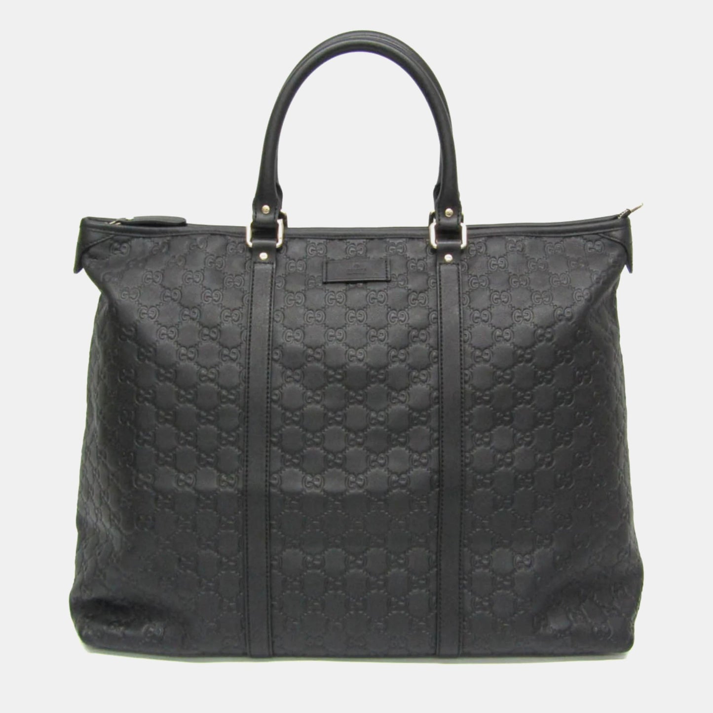 Luxury Gucci Trending 2025 Black Leather MicroLuxury Gucci Trending 2025ssima Large Tote Bag