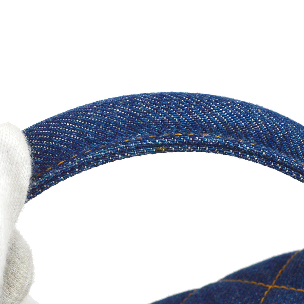 Luxury Chanel * 1996-1997 Quilted Kelly 25 Denim