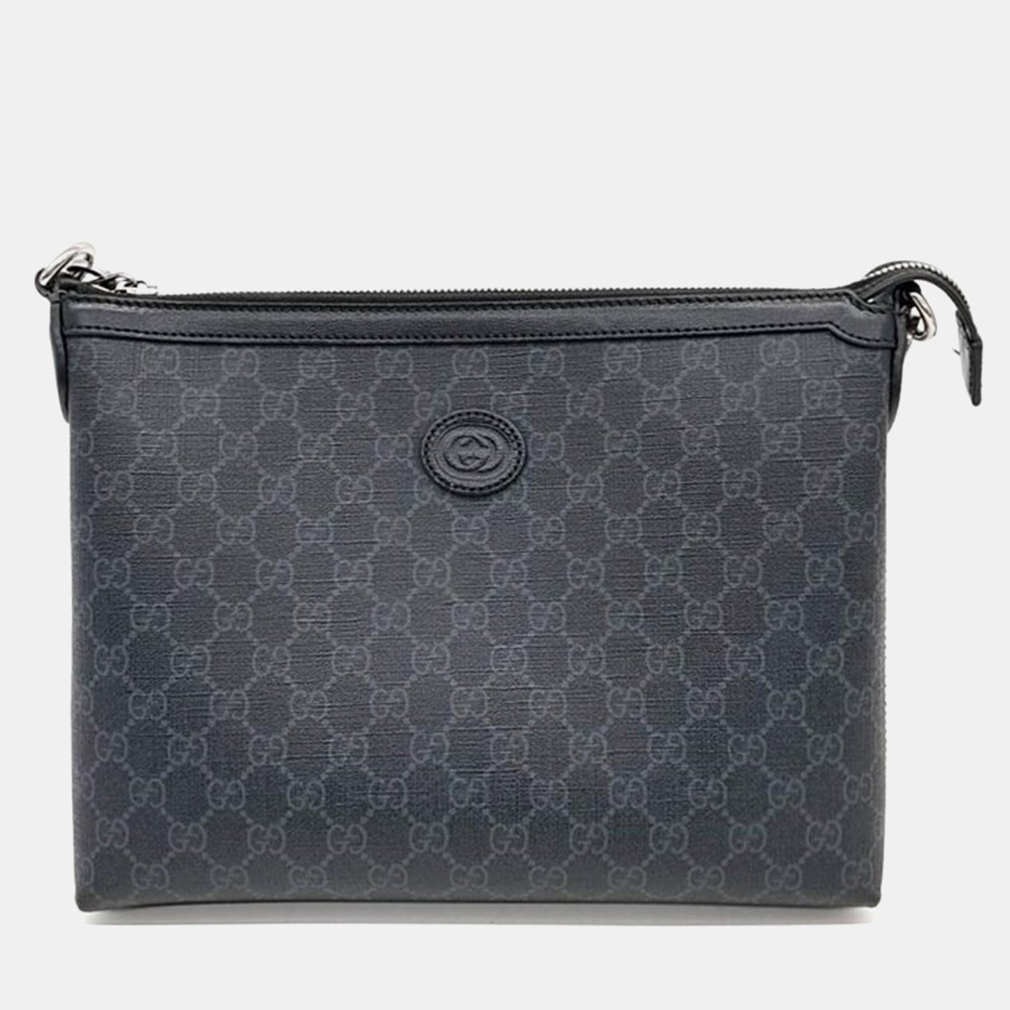 Luxury Gucci Trending 2025 Grey PVC GG Supreme Handbag