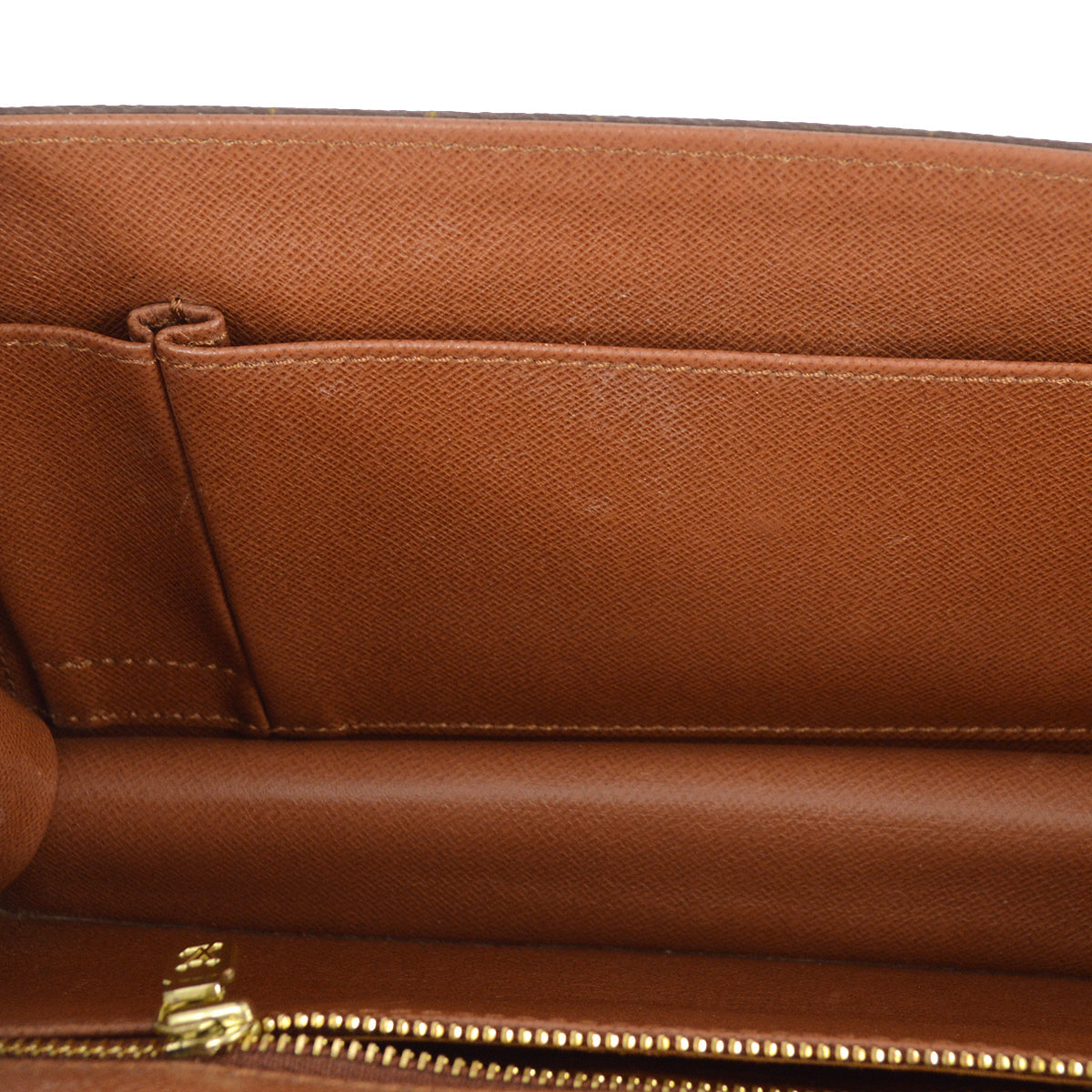 Louis Vuitton 1990 Monogram Pochette Dam GM Clutch Handbag M51810