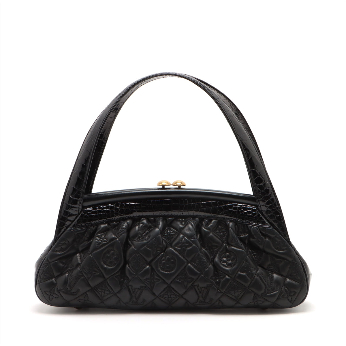 Louis Vuitton Monogram Vienna Sac Fermoir MM